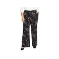 thumbnail image 1 of Vince Camuto Womens Plus Country Bouquet Floral Palazzo Wide Leg Pants Black 20W, 1 of 2