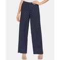 thumbnail image 1 of Vince Camuto Womens Printed Wide Leg Pants, 1 of 2