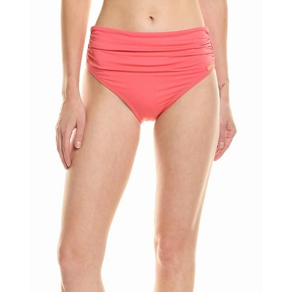 Vince Camuto womens  Convertible High-Waist Bikini Bottom, s, Orange