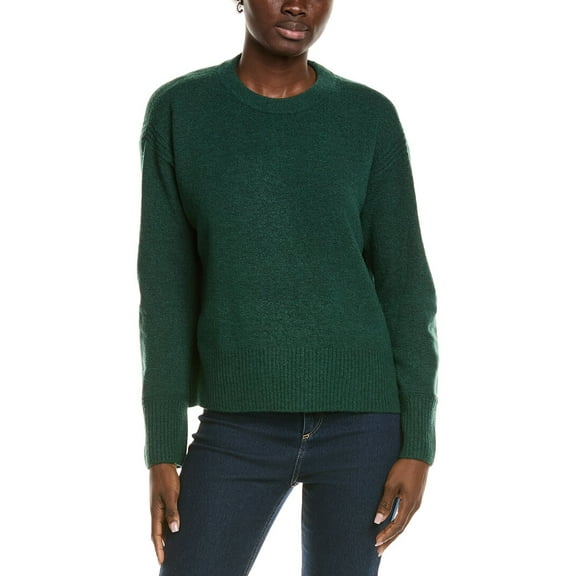 Vince Camuto womens  Crewneck Sweater, XL, Green