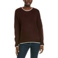 thumbnail image 1 of Vince Camuto womens  Crewneck Sweater, s, Brown, 1 of 3