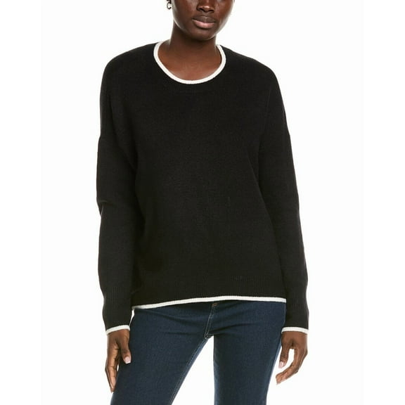 Vince Camuto womens  Crewneck Sweater, xs, Black