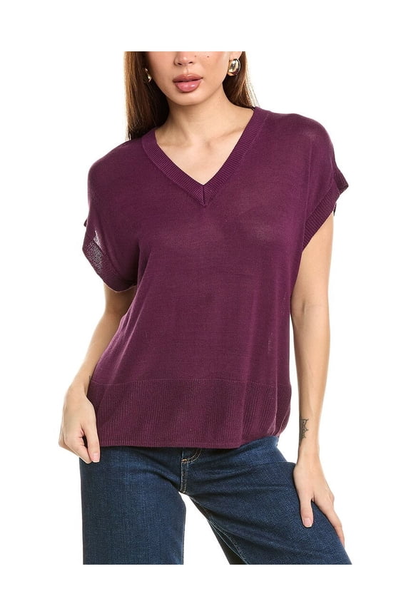 womens Dropped-Shoulder Top, xs