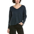 thumbnail image 1 of Vince Camuto womens  Front Seam Cozy Sweater, l, Blue, 1 of 3