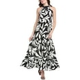 thumbnail image 1 of Vince Camuto womens  Halter Maxi Dress, m, Black, 1 of 3