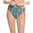 thumbnail image 1 of Vince Camuto womens  High-Leg Bikini Bottom, m, Blue, 1 of 2