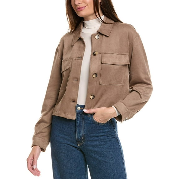 Vince Camuto womens  Jacket, XL, Brown