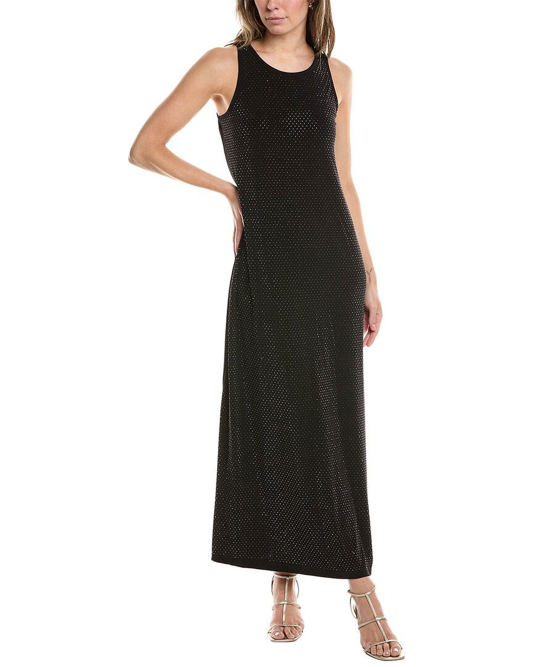 Vince Camuto womens Keyhole Back Maxi Dress, L, Black - Walmart.com