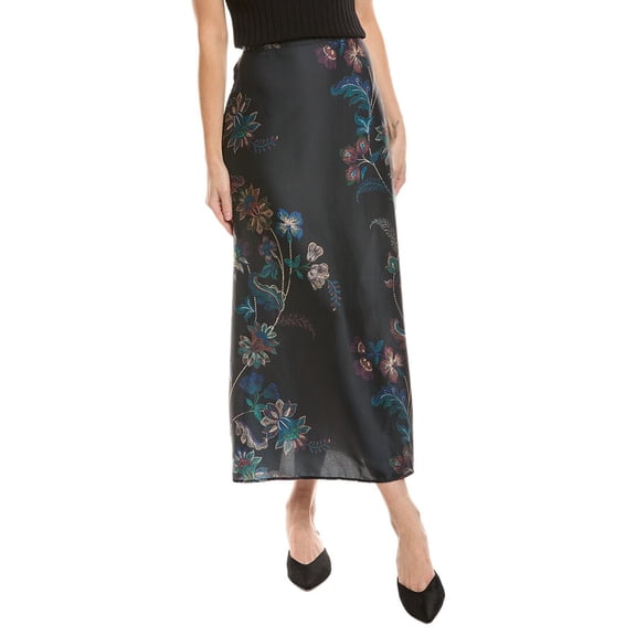 Vince Camuto womens  Long Pencil Skirt, 2, Purple