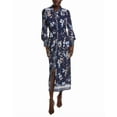 thumbnail image 1 of Vince Camuto womens  Maxi Shirtdress, m, Blue, 1 of 3