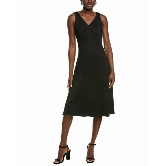 Vince Camuto womens  Midi Dress, xs, Black