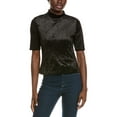thumbnail image 1 of Vince Camuto womens  Mock Neck Top, XL, Black, 1 of 3