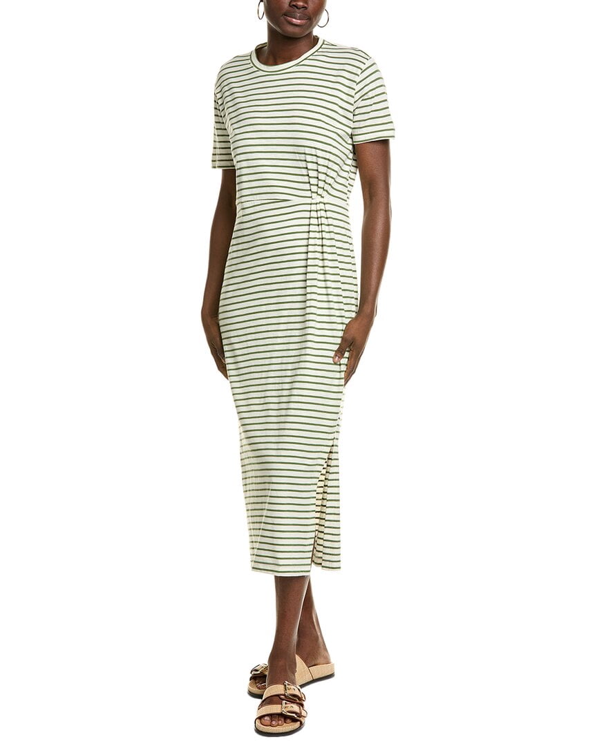 Vince Camuto womens Pleated Side T-Shirt Dress, s, Green - Walmart.com