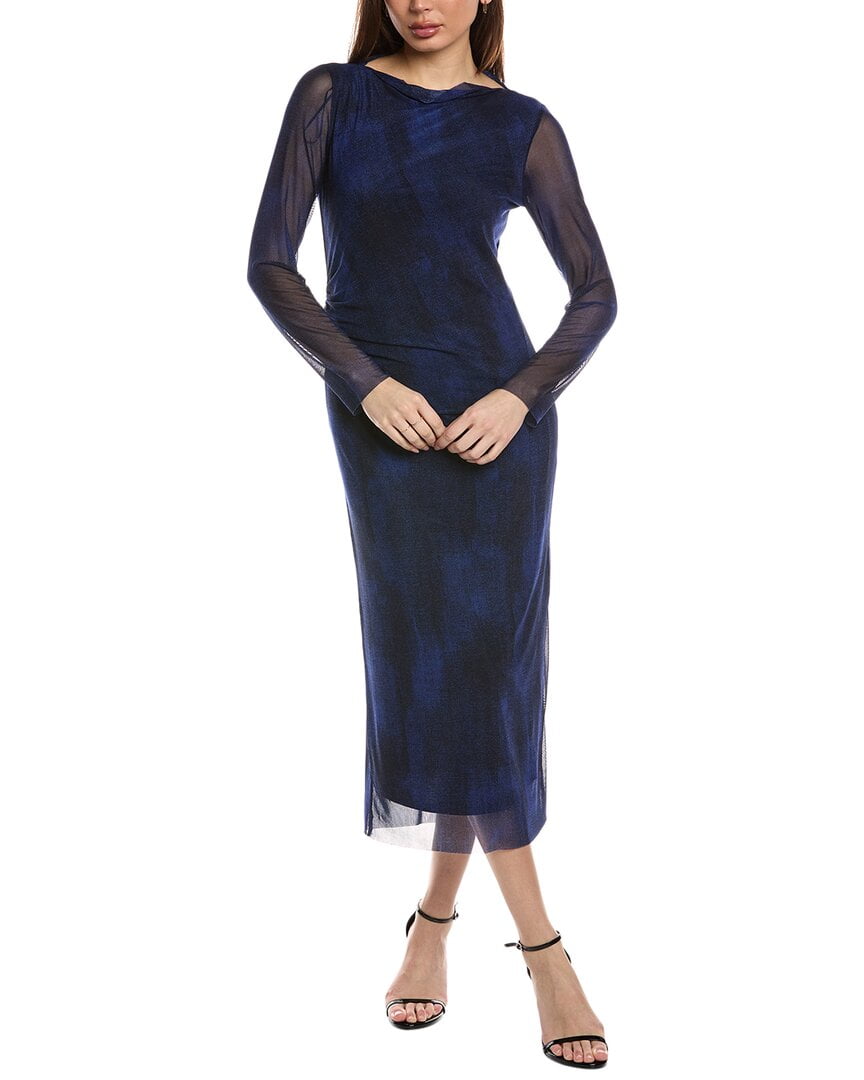 knee length dresses for ladies Vince Camuto V-Neck Long Sleeve Maxi Dress  Bluefly
