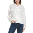 thumbnail image 1 of Vince Camuto womens  Slouchy Bomber Jacket, l, White, 1 of 3