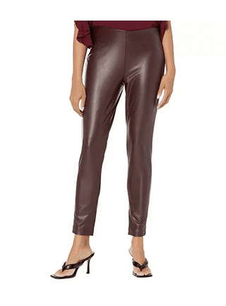 Vince Camuto Women's Ponte-Knit Leggings (XS, Port)