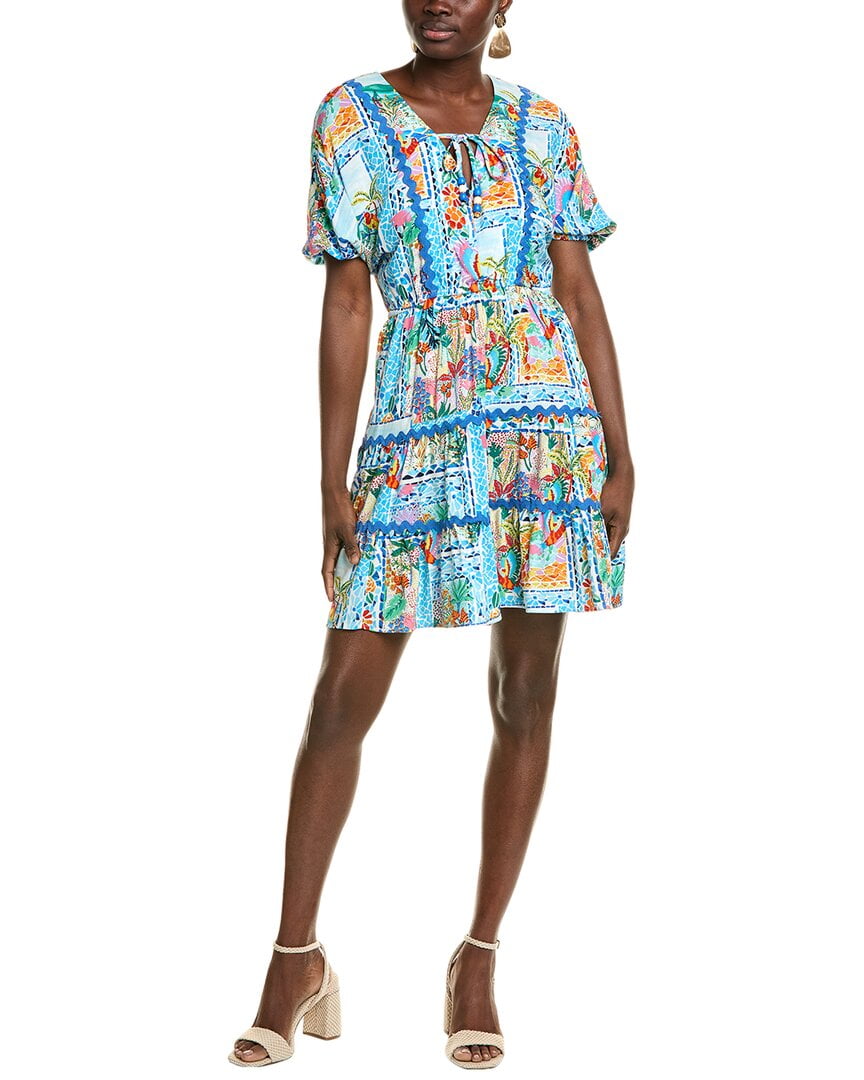 eyeshadow for light blue dress Vince Cowl Neck Muscle Tee Dress in Coastal Blue