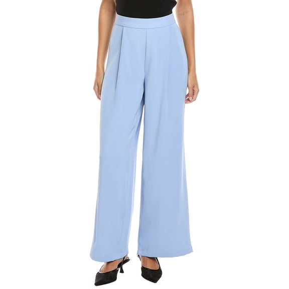 Vince Camuto womens  Wide Leg Pant, XL, Blue