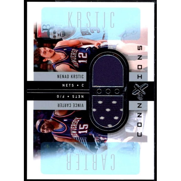 Vince Carter/Nenad Krstic Card 2006-07 E-X ConnEXions #CNCK