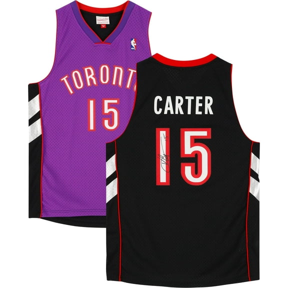 Vince Carter Toronto Raptors Autographed Purple 1999-2000 Mitchell & Ness Swingman Jersey - Fanatics Authentic Certified