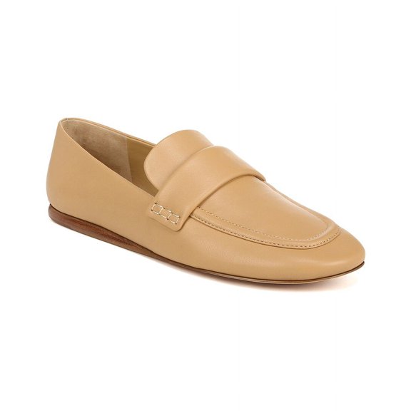 Vince Women's Davis Flat Loafers Husk Yellow 7M