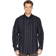 Vince Flannel Stripe Long Sleeve Coastal XL