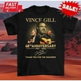 thumbnail image 1 of Vince Gill 1957 2025 68 Years Anniversary T-shirt, size S-5XL, 1 of 5