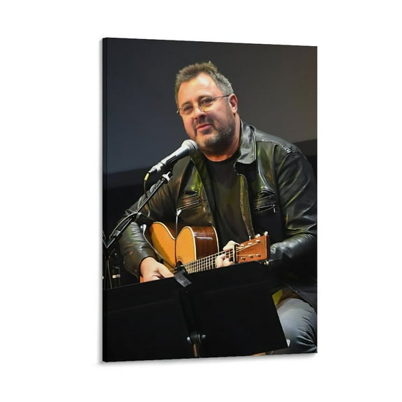Vince Gill Art Country Singer Poster Canvas Wall Art Prints Poster Gifts Photo Picture Painting Posters Room Decor Home Decorative 08x12inch(20x30cm)