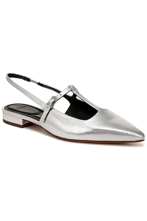 Iliana Leather Slingback, 7