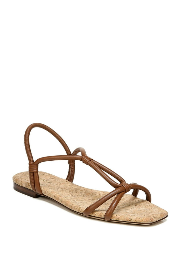 Leather Hazen Rope Sandal 7 BROWN