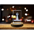 thumbnail image 1 of Vince Lombardi Trophy Engraved Crystal for Football Decor | Engraved Super Bowl Championship Award, 1 of 6