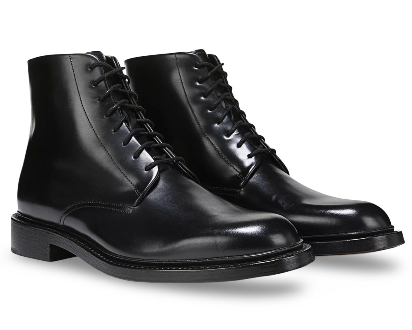 Vince Leather Chukka Boots Lace‎ Up mens Size 11.5M Black Amazon.com | Vince Camuto Ferko Lace-Up Cap Toe Boot Black 8  main image 2