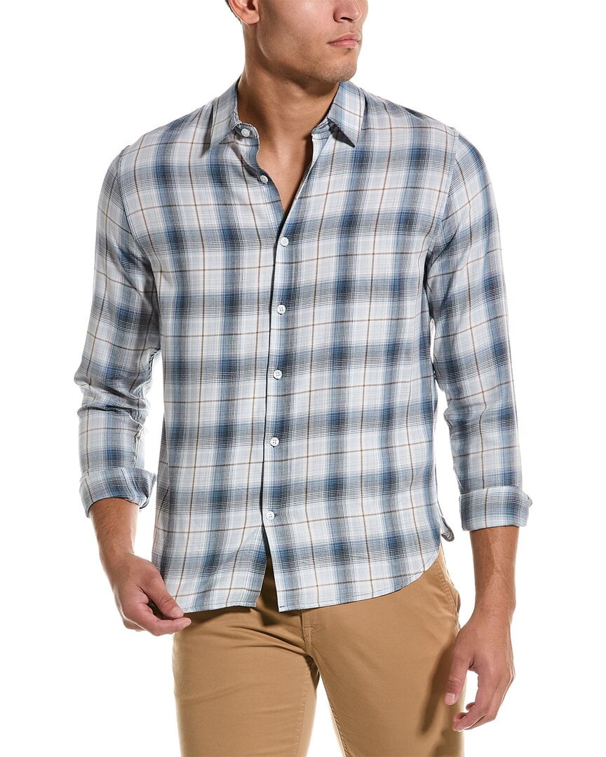 Vince mens Seaside Plaid Top, XL - Walmart.com