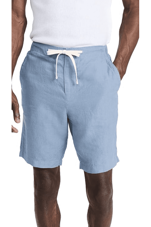 PACIFIC BLUE Men's Lightweight Hemp Shorts, US X-Large