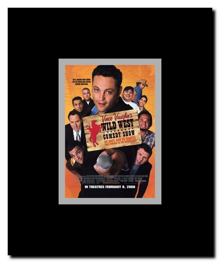 Vince Vaughn's Wild West Comedy Show Framed Movie Poster