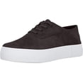 thumbnail image 1 of Vince Women's Copley Platform Sneaker, Grey Suede, 9.5 Medium US, 1 of 6
