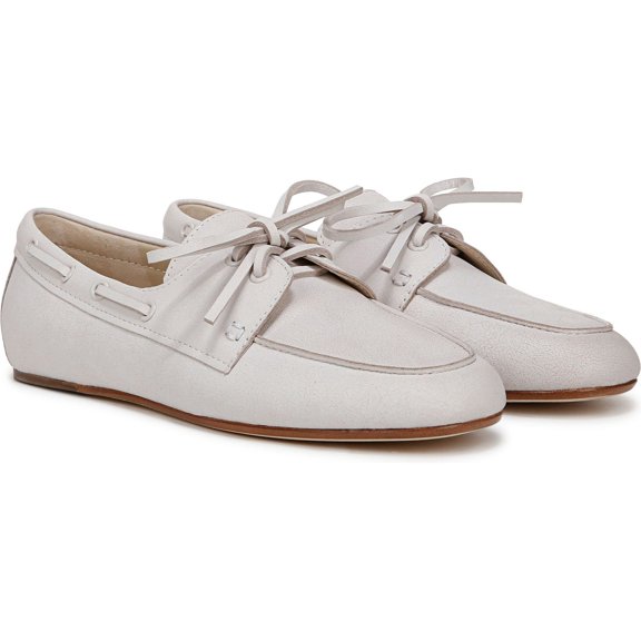 Vince Women's Marin Boat Shoe White/Sabbia 8.5M