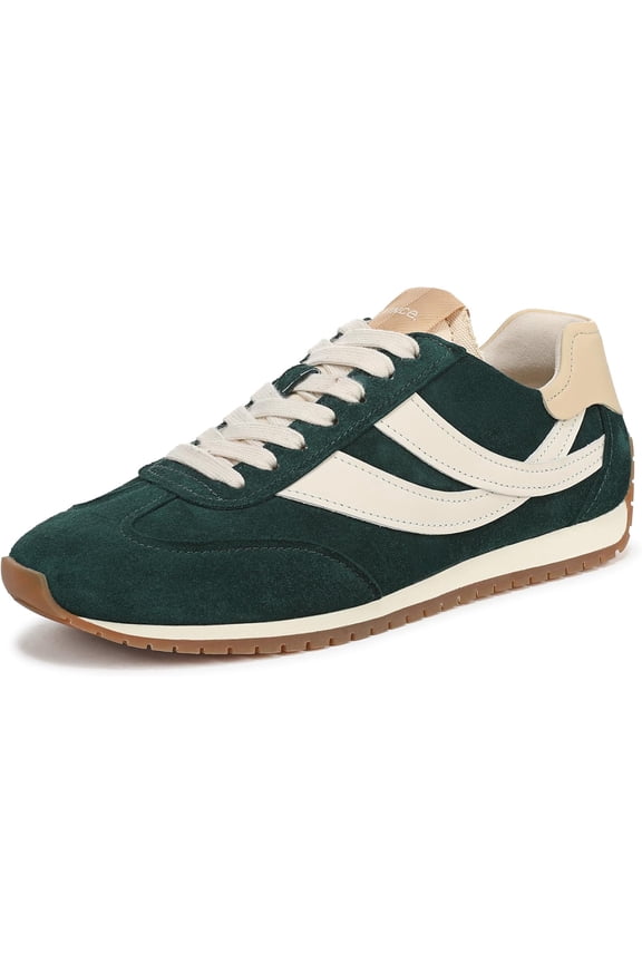 Women's Oasis Runner Lace-Up Sneaker Billard Green/Flax 10M