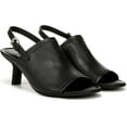 thumbnail image 1 of Vince Womens Jana Slingback Heeled Sandal Black Leather 8M, 1 of 5