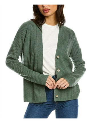 Vince patch pocket cashmere cardigan top