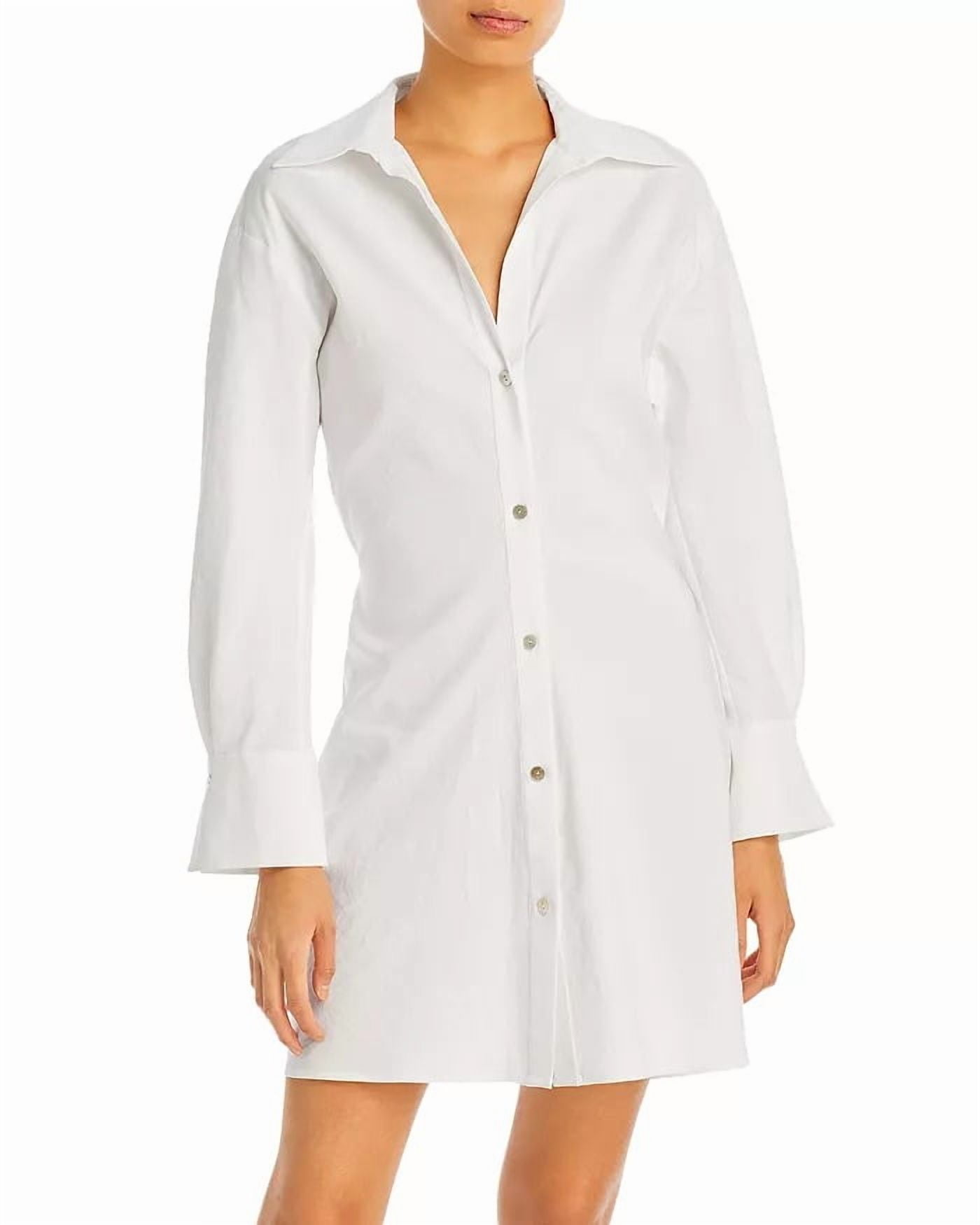 chinese dress ladies Valentina Linen Dress – Sunday St Tropez main image 1