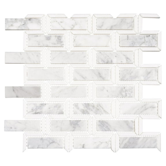Vincent 3" x 14" Glass Wood Look Subway Tile