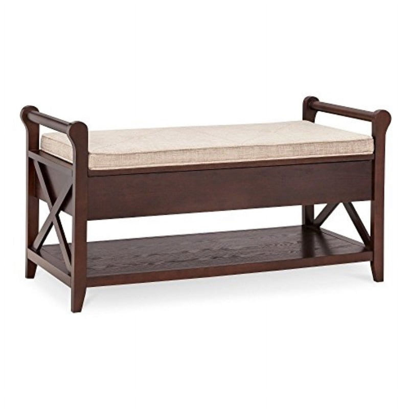 Vincent Entryway Bench Wood Threshold BROWN 15150422