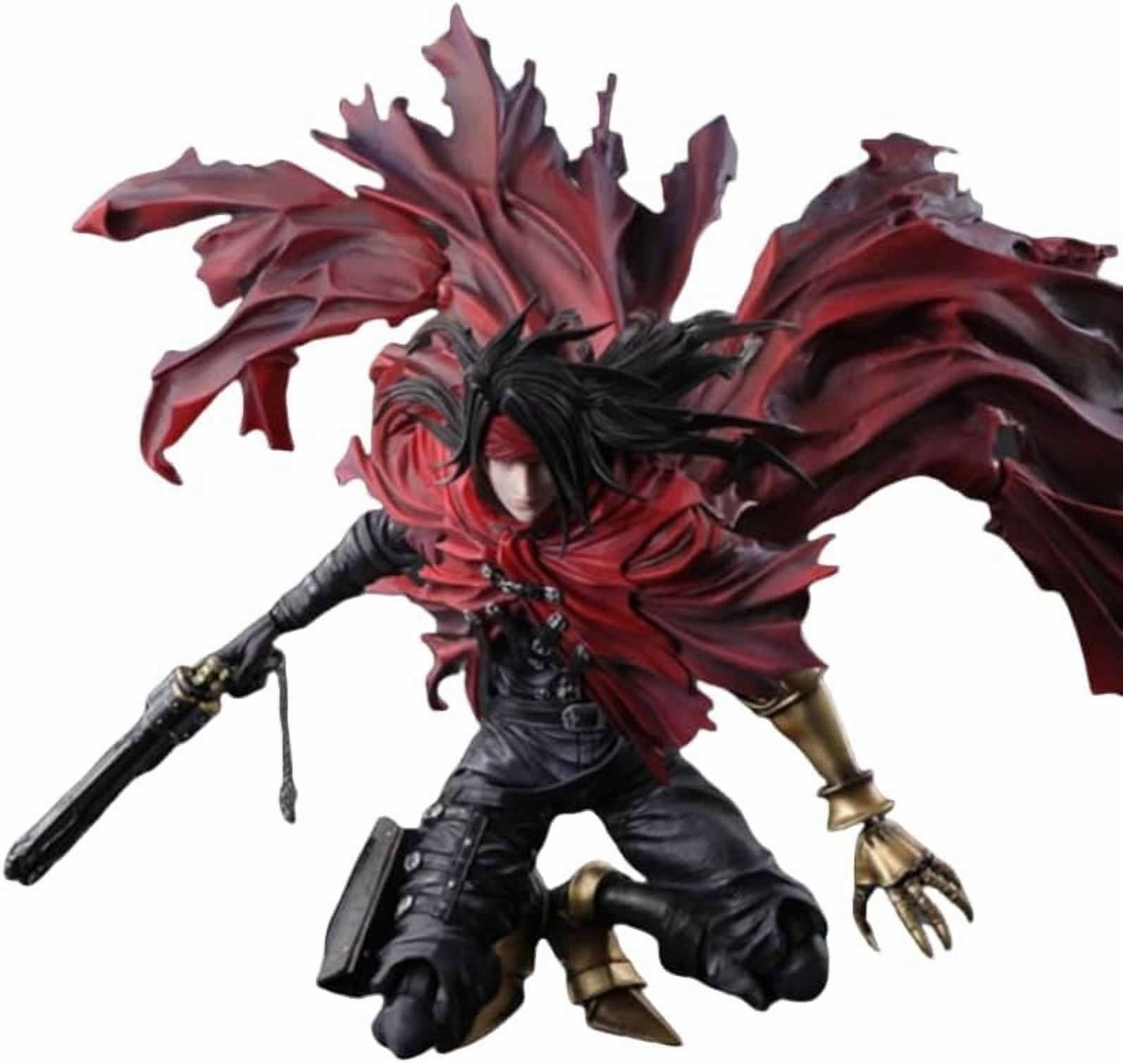 Vincent Figure, Standing Vincent Valentine Figures 27cm/10.6inch PVC Anime Character Collection Decor Statue Model Desktop Decoration Ornament Gifts