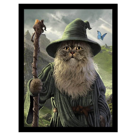 Vincent Hie (Catdalf) 30 x 40cm Collector Print (Framed)