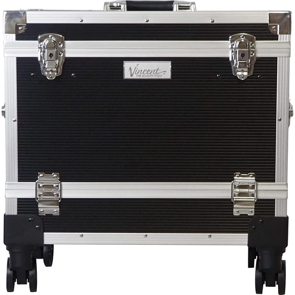 Vincent Master Case Travel Stylist Barber Case (w/Wheels, Black)