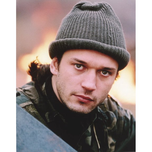 Vincent Perez wearing a Bonnet Photo Print (8 x 10)