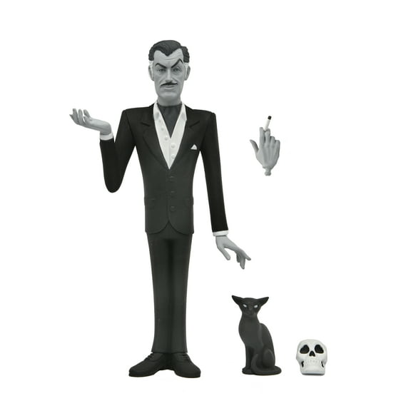 Vincent Price - 6 Scale Action Figure - Toony Terrors Vincent Price Silver Screen Edition - Solid Cases