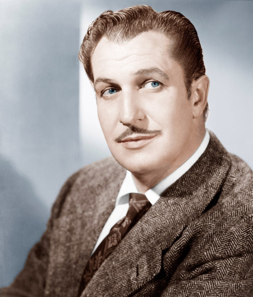 Vincent Price Canvas Art - (16 x 20)