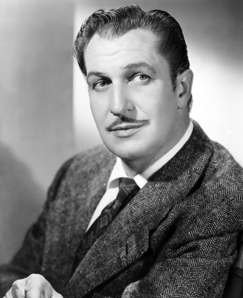 Vincent Price Canvas Art - (16 x 20)